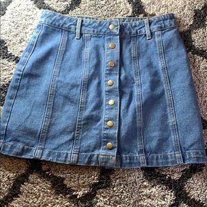 Denim skirt